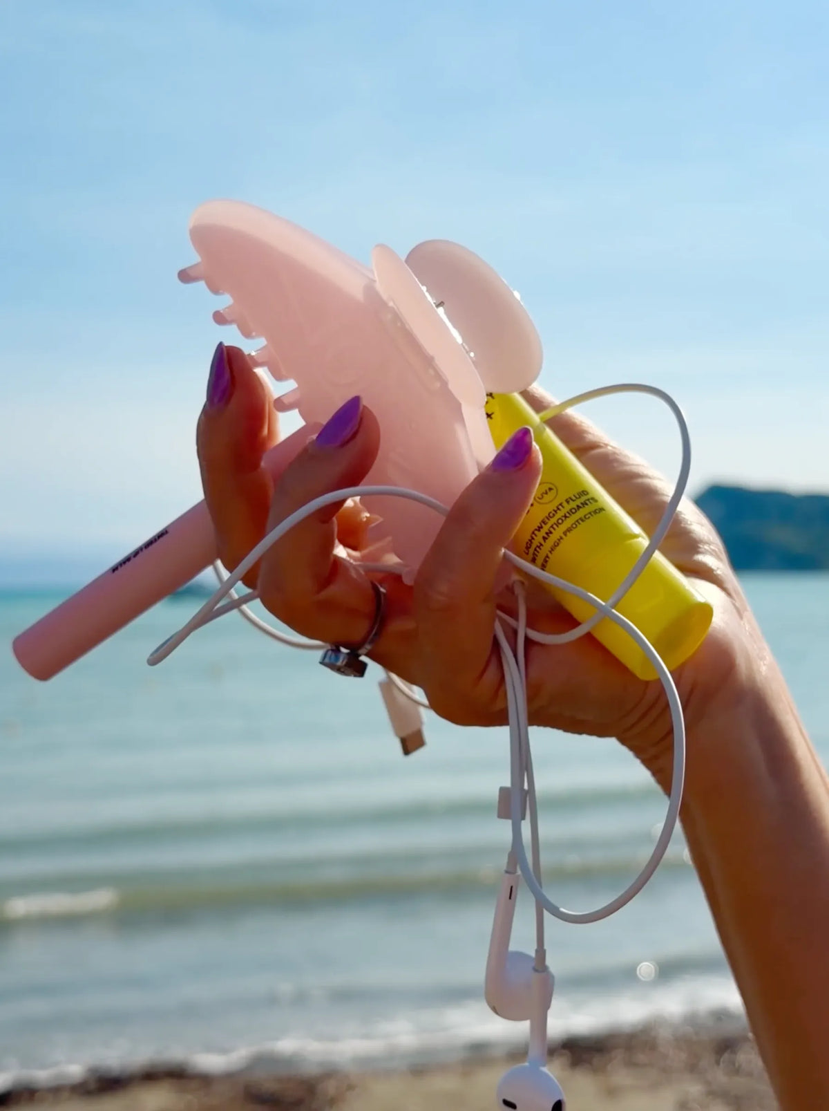 The Everyday Hairclip Pink